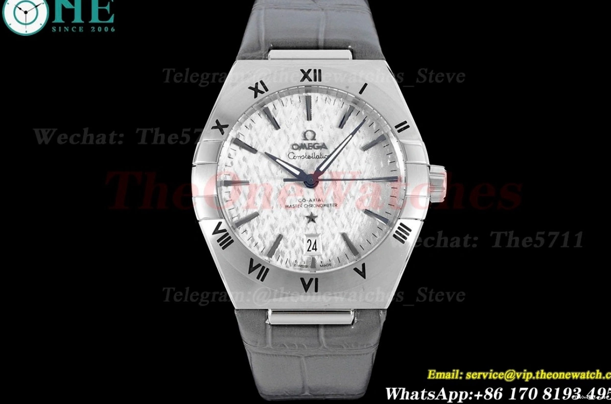 Dial SS LE Textured 39mm Constellation ORF White A8800 0509